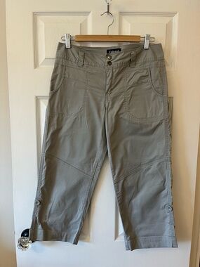 Unlisted Light Gray Cargo Crop Pants